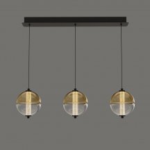 Подвесной светильник DeLight Collection MD24022079 MD24022079-3B black/amber