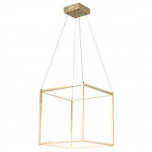 Подвесной светодиодный светильник Lucia Tucci Exo 3350.440 Gold из Италии