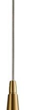 Подвесной светильник DeLight Collection OD2438 OD2438-1 gold/clear
