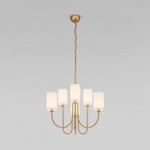 Подвесная люстра Eurosvet Abbey 60164/6 латунь Smart