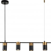 Подвесная люстра Indigo Liberta 11014/4P Black V000146