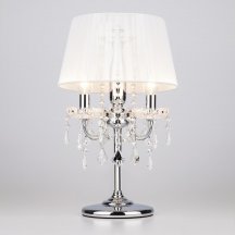 Настольная лампа Eurosvet 2045/3T хром/белый