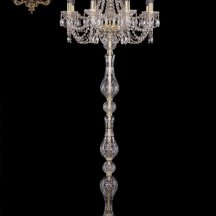 Напольный торшер с полкой ArtClassic 13.11 13.11.8.195.h-160.Gd.Sp