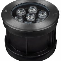 Встраиваемый светильник Jazzway  PGR R130 7W 4000K 30° Сhrome IP65