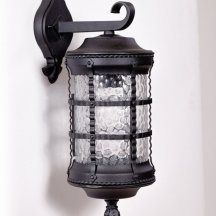 Настенный фонарь уличный Oasis Light BARSELONA 81202 cover Bl