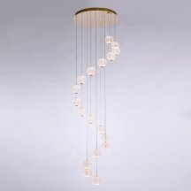 Подвесной светильник DeLight Collection Elliot Diamante MD20001012-18A gold