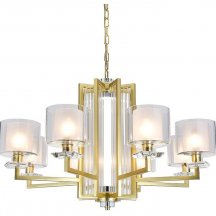 Подвесная люстра Newport ALEXANDRA 4408+1/C mat.gold