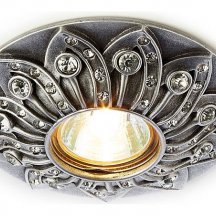 Накладной точечный светильник Ambrella light Дизайн С Узором И Орнаментом Гипс D4455 SL