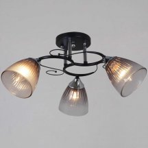 Потолочная люстра Reluce 13560-0.3-03 BK+CR