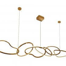 Подвесной светодиодный светильник Newport Alicia 15326/S Champagne gold М0068689