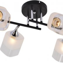 Люстра для натяжного потолка Seven Fires Pauel SF3387/4C-BK-CR-WT
