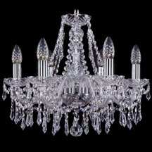 Подвесная люстра Bohemia Ivele Crystal 1403 1403/6/160 Ni