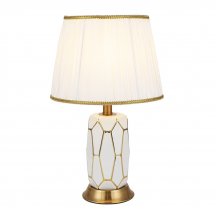 Интерьерная настольная лампа  ML.6114.01TL WH