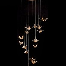 Люстра для натяжного потолка LEON Alma LE7706/17 Gold