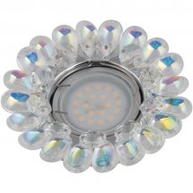 Точечный светильник Fametto Peonia DLS-P119 GU5.3 CHROME/RAINBOW