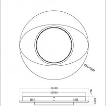 Потолочный светильник Orbit MR9030-CL