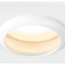 Светильник встраиваемый алюминиевый ЭРА KL110 WH под лампу MR16 GU5.3 белый матовый Б0061529