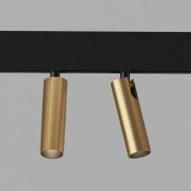 Трековый светодиодный светильник Elektrostandard Slim Magnetic Dim Dual 85056/01 латунь a063527