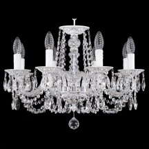 Люстра для натяжного потолка Bohemia Ivele Crystal AL1602 AL16302/8/195 WMN