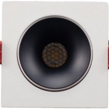 Точечный светильник AM480 BK+WH 7,7W