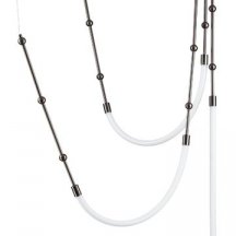 Подвесной светодиодный светильник Indigo Corda 14010/3P Chrome V000061L