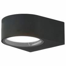 Светильник садово-парковый Feron DH1201,на стену, GX53 230V, черный 51326