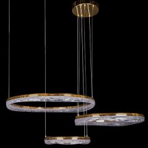 Подвесная люстра LEON Celeste LE7768/800-3F Gold