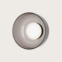 Настенный светильник Ipon A1316 Matt black / shade Clear