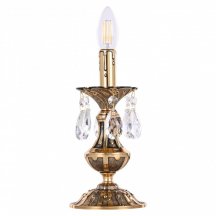 Интерьерная настольная лампа Bohemia Ivele Crystal AL77 AL77200L/1-25 GB