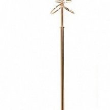 Торшер Lumina Deco Milari LDF 5530 F.GD+BK