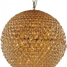 Подвесной светильник Illuminati Corso MD103204-9A gold/amber