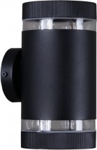 Настенный светильник уличный Reluce 86226-9.2-002CT 2*GX53 BK