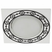 Точечный светильник ЭРА KL78 WH/BK