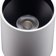 Точечный светильник AM481 BK+WH 10W