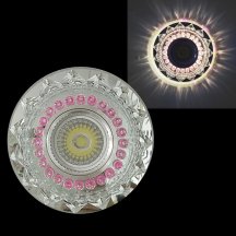 Точечный светильник  22039-9.0-001PL MR16+LED3W CL/PK