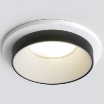 Встраиваемый светильник Elektrostandard 113 MR16 белый/черный a053342
