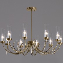 Люстра на штанге ILLUMICO  IL5267-10PLS-25 ELITE