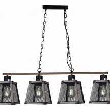 Подвесная люстра Illumico IL1006-4LL-05 BK Wood