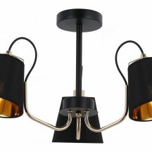 Потолочная люстра Illumico IL6120-3COU-79 BK GD