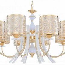 Подвесная люстра Florentia-6067 306067/8 Wh/Gd