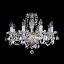 Элитная подвесная люстра Artglass  Elsa VIII. CE