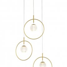 Подвесной светильник DeLight Collection Elliot Diamante MD21001043-3A gold