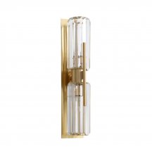 Бра DeLight Collection Wall lamp 88183W/D500 gold/clear