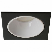 Светильник встраиваемый Feron DL3112 потолочный MR16 G5.3  черный + белый 51407