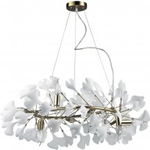 Подвесная люстра DeLight Collection 10881 10881P/R800 gold/white