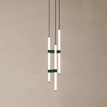 Подвесной светильник Paralela Paralela Vertical 6 black