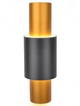 Настенный светодиодный светильник Escada 20037SMU/01LED SGD/SBK