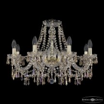 Элитная подвесная люстра Bohemia Ivele Crystal 1403 1403/8/240 G R801
