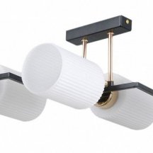 Потолочный светильник ILLUMICO IL0809-6ASQ-25 BK AB NAPLES