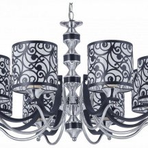 Подвесная люстра Arte Milano Florentia-4957 304957/8 Bk/Ni